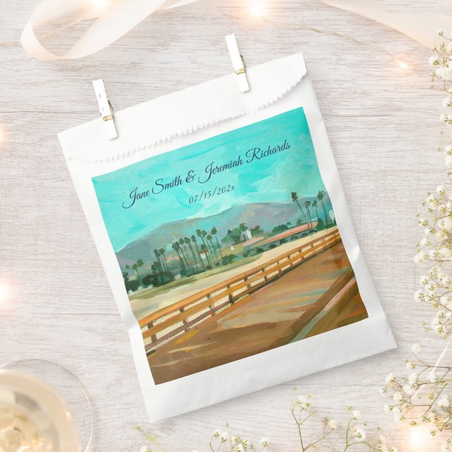 Bolsa De Papel Stearns Wharf - Santa Barbara, CA (Cortado)