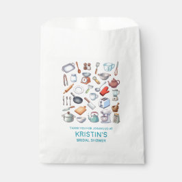 Bolsa De Papel Stock the Kitchen Modern Bridal Shower