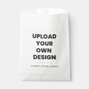 Bolsa De Papel Sube tu propio diseño aquí   Plantilla personaliza