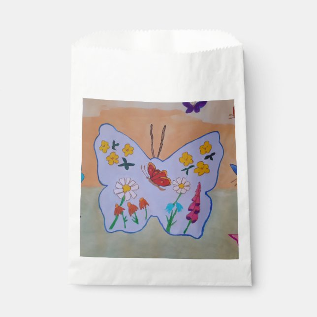 Bolsa De Papel Sueño de mariposa (Anverso)