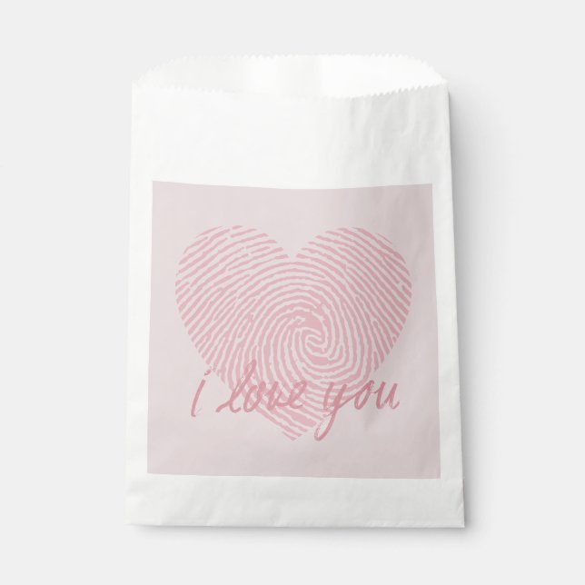 Bolsa De Papel SUEÑO ROSA | Te Amo (Anverso)