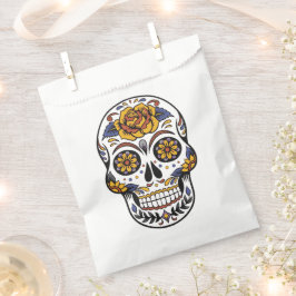 Bolsa De Papel Sugar Skull Halloween