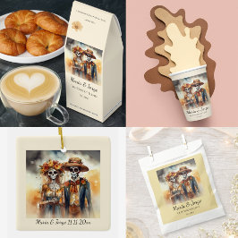 Bolsa De Papel Sugar Skull Novedades, personalizado