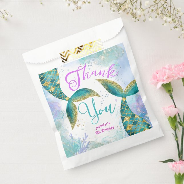 Bolsa De Papel Sumergirse en cinco Chicas de sirena (Sellado)