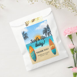 Bolsa De Papel Surf's Up Baby - Baby Shower
