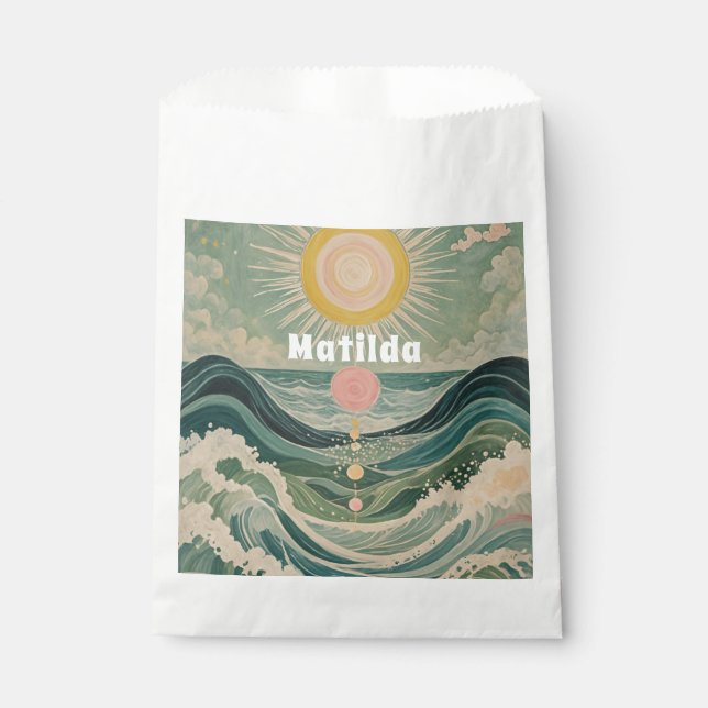 Bolsa De Papel Surge solar personalizado (Anverso)