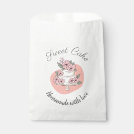 Bolsa De Papel Sweet Cake Bakery Logo Paper Bags