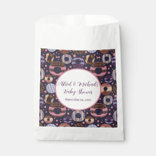 Bolsa De Papel Sweet Donuts Purple Chica Baby Shower