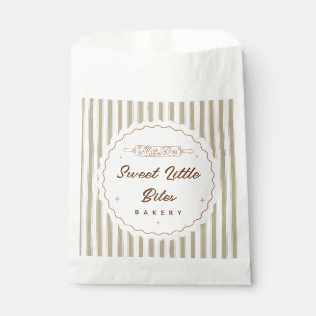 Bolsa De Papel Sweet Little Bites Small Bakery Paper Bag (Anverso)