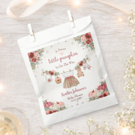 Bolsa De Papel Sweet Little Pumpkin Autumn Baby Shower