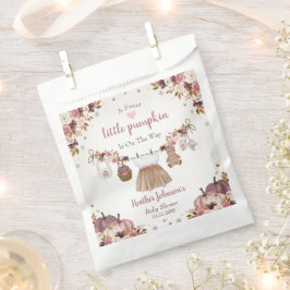 Bolsa De Papel Sweet Little Pumpkin Autumn Baby Shower
