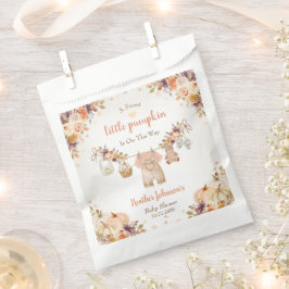 Bolsa De Papel Sweet Little Pumpkin Autumn Baby Shower