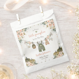 Bolsa De Papel Sweet Little Pumpkin Autumn Baby Shower