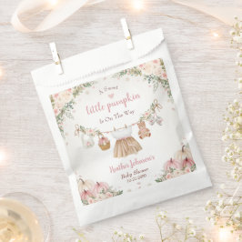 Bolsa De Papel Sweet Little Pumpkin Autumn Baby Shower