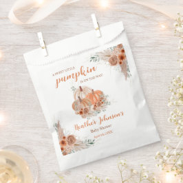 Bolsa De Papel Sweet Little Pumpkin Autumn Baby Shower