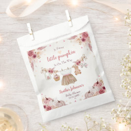 Bolsa De Papel Sweet Little Pumpkin Autumn Baby Shower