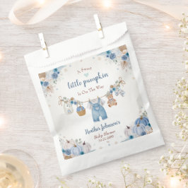 Bolsa De Papel Sweet Little Pumpkin Autumn Baby Shower