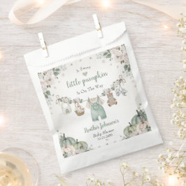 Bolsa De Papel Sweet Little Pumpkin Autumn Baby Shower