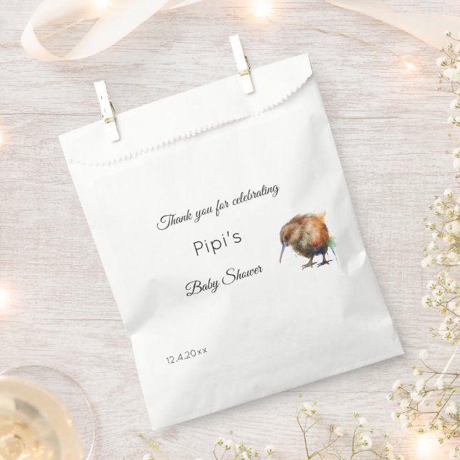 Bolsa De Papel Sweet Pipi Kiwi, custom (Cortado)