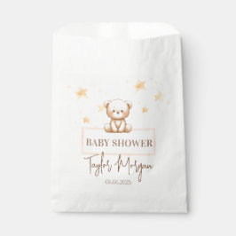 Bolsa De Papel Sweet Teddy Bear Baby Shower