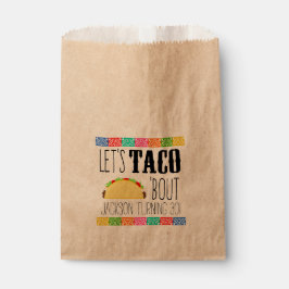 Bolsa De Papel Taco 'Bout Birthday Party