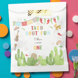 Bolsa De Papel Taco bout' fiesta de fiesta mexicana de primer cum