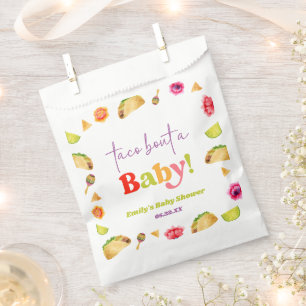 Bolsa De Papel ¡Taco Bout Un Bebé! Fiesta Baby Shower