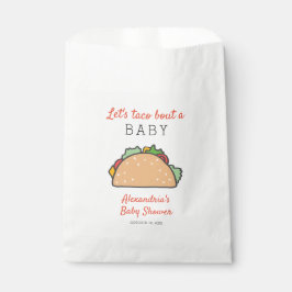 Bolsa De Papel Taco por un Baby Shower
