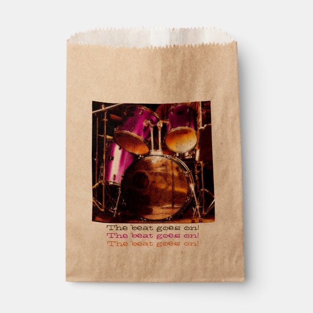 Bolsa De Papel Tambores, mermelada exterior (Anverso)