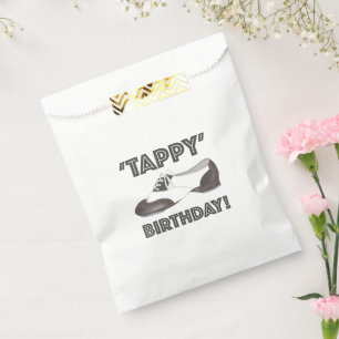 Bolsa De Papel Tappy Happy Birday Tap Dance Tapdance Shoe