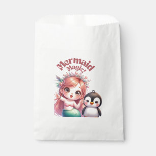 Bolsa De Papel Tarjeta mágica de sirvienta para navidades con div