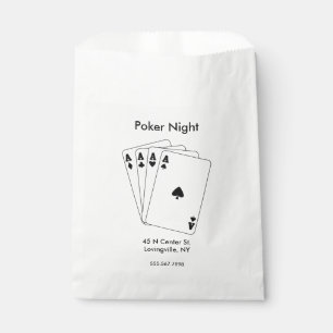 Bolsa De Papel Tarjetas Aces