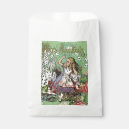 Bolsa De Papel tarjetas alice conejo de sombrerero de wonderland