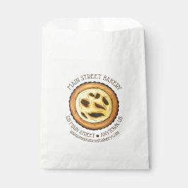 Bolsa De Papel Tarta de huevo portugués Pastel de nata