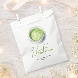 Bolsa De Papel Te amamos tanto Baby Shower de Matcha