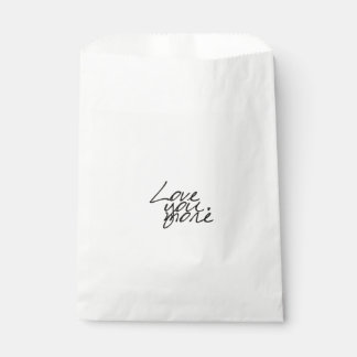 Bolsa De Papel Te Amo Más con un Estilo Genuino y Sincero