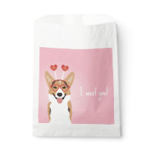 Te Woof Corgi Dog Día de San Valentín