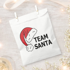 Bolsa De Papel Team Santa ,Cool Christmas Gift