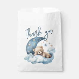 Bolsa De Papel Teddy Bear Moon Gracias