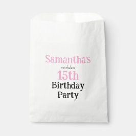 Bolsa De Papel Teen Nonchalant Birthday Party Invitation