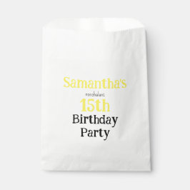 Bolsa De Papel Teen Nonchalant Birthday Party Invitation