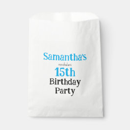 Bolsa De Papel Teen Nonchalant Birthday Party Invitation