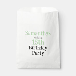 Bolsa De Papel Teen Nonchalant Birthday Party Invitation