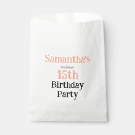 Bolsa De Papel Teen Nonchalant Birthday Party Invitation
