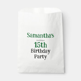 Bolsa De Papel Teen Nonchalant Birthday Party Invitation
