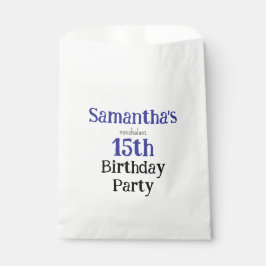 Bolsa De Papel Teen Nonchalant Birthday Party Invitation