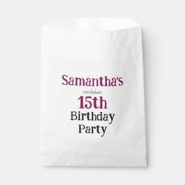 Bolsa De Papel Teen Nonchalant Birthday Party Invitation