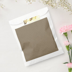Bolsa De Papel Tejido marrón con un patrón vertical repetitivo