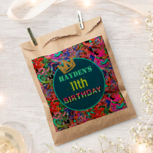 Bolsa De Papel Tema del graffiti cumpleaños