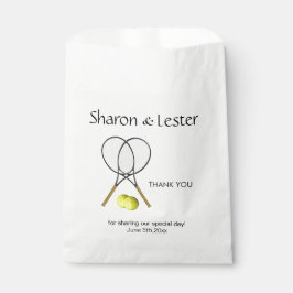 Bolsa De Papel Tema del tenis